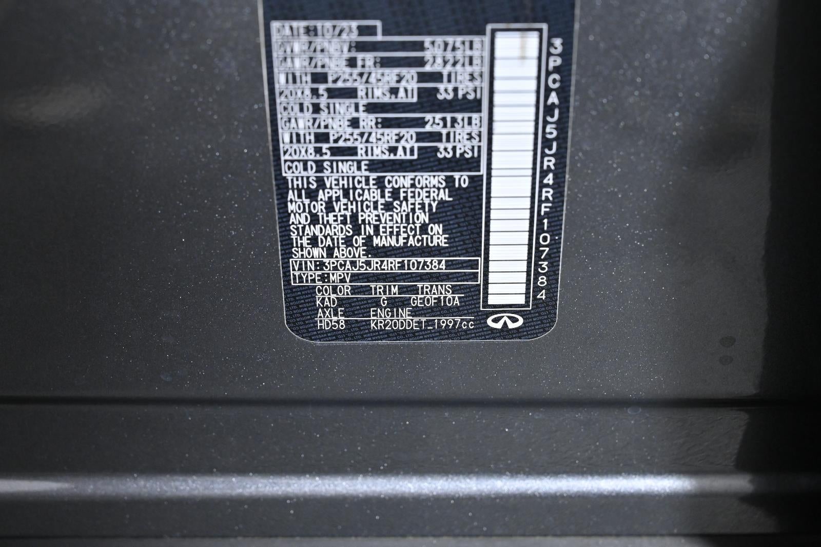 2024 INFINITI QX55 LUXE