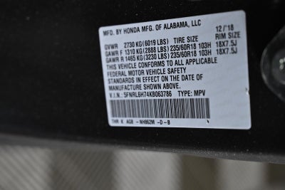 2019 Honda Odyssey EX-L