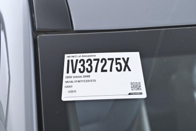2026 INFINITI Qx60 SPORT