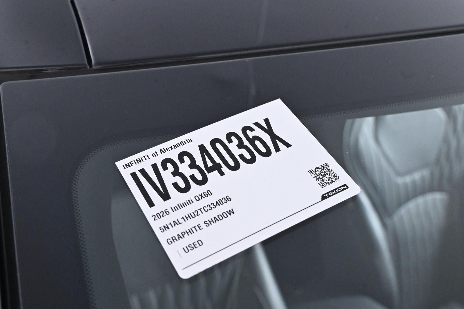 2026 INFINITI Qx60 AUTOGRAPH