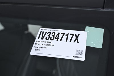 2026 INFINITI Qx60 AUTOGRAPH