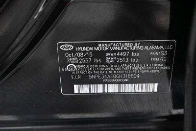 2016 Hyundai Sonata 2.4L Sport