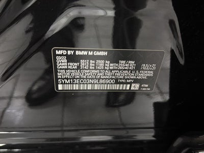 2022 BMW X3 M Sports Activity Vehicle