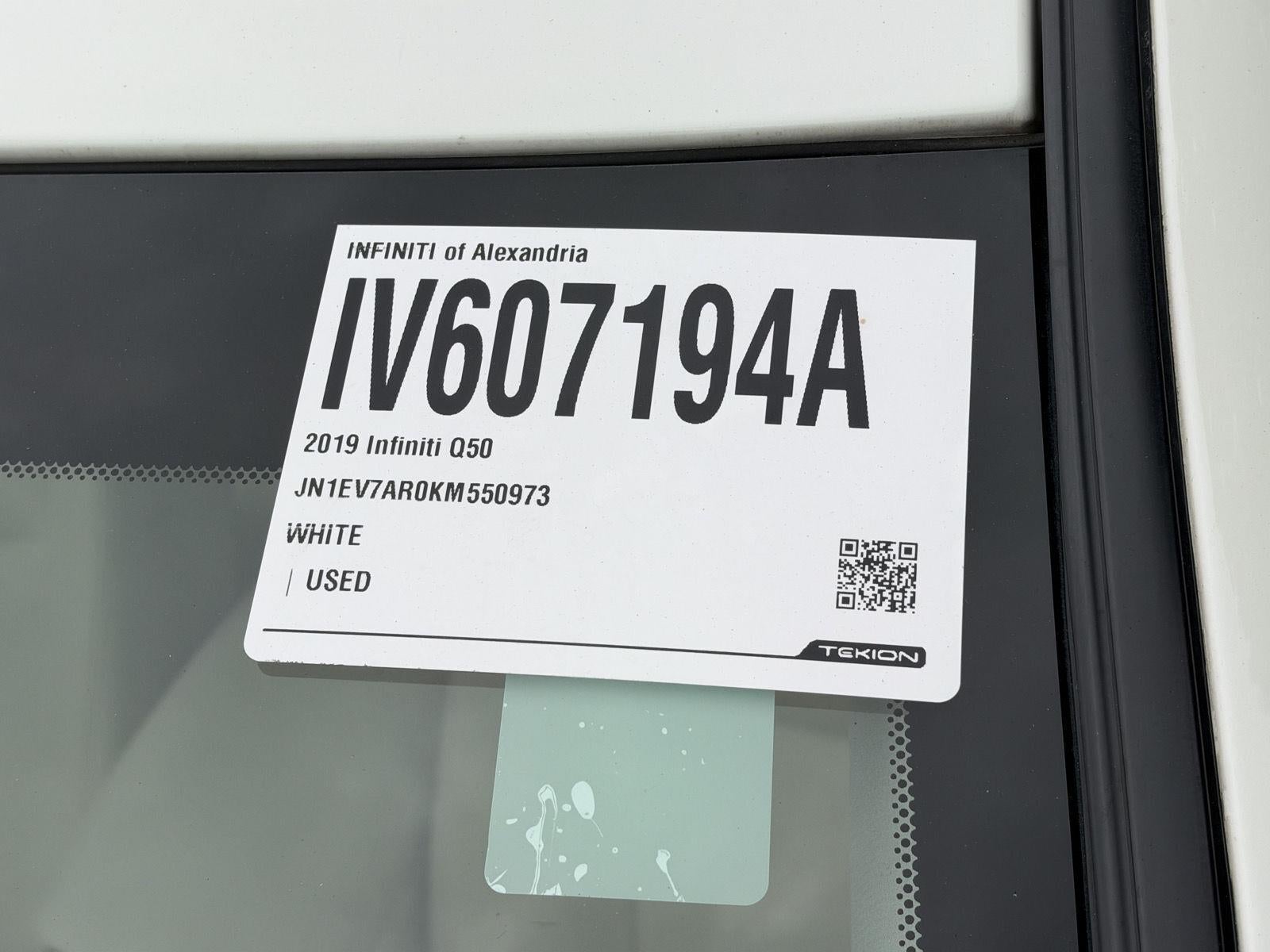 2019 INFINITI Q50 3.0t LUXE