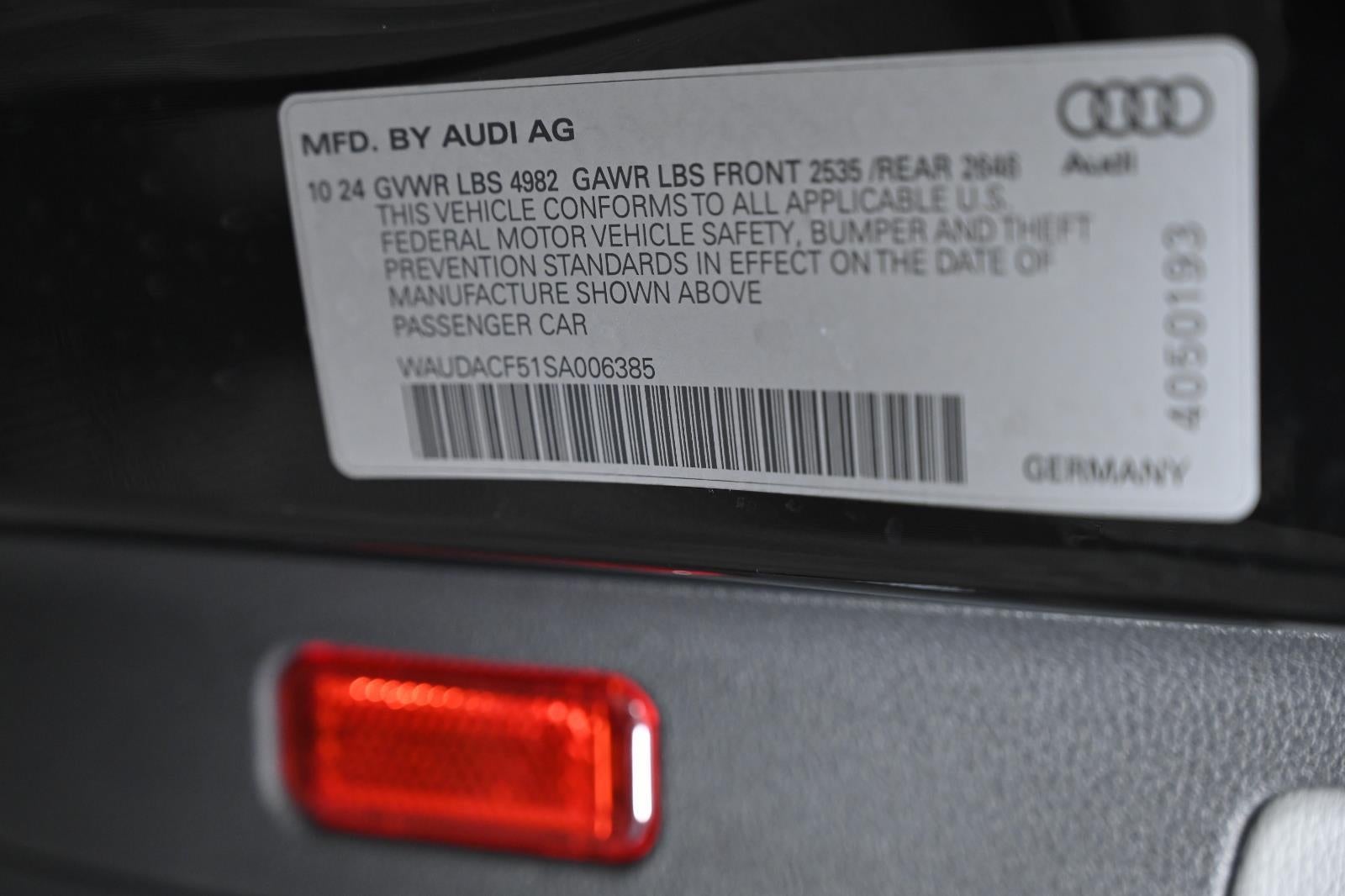 2025 Audi A5 Sportback S line Premium