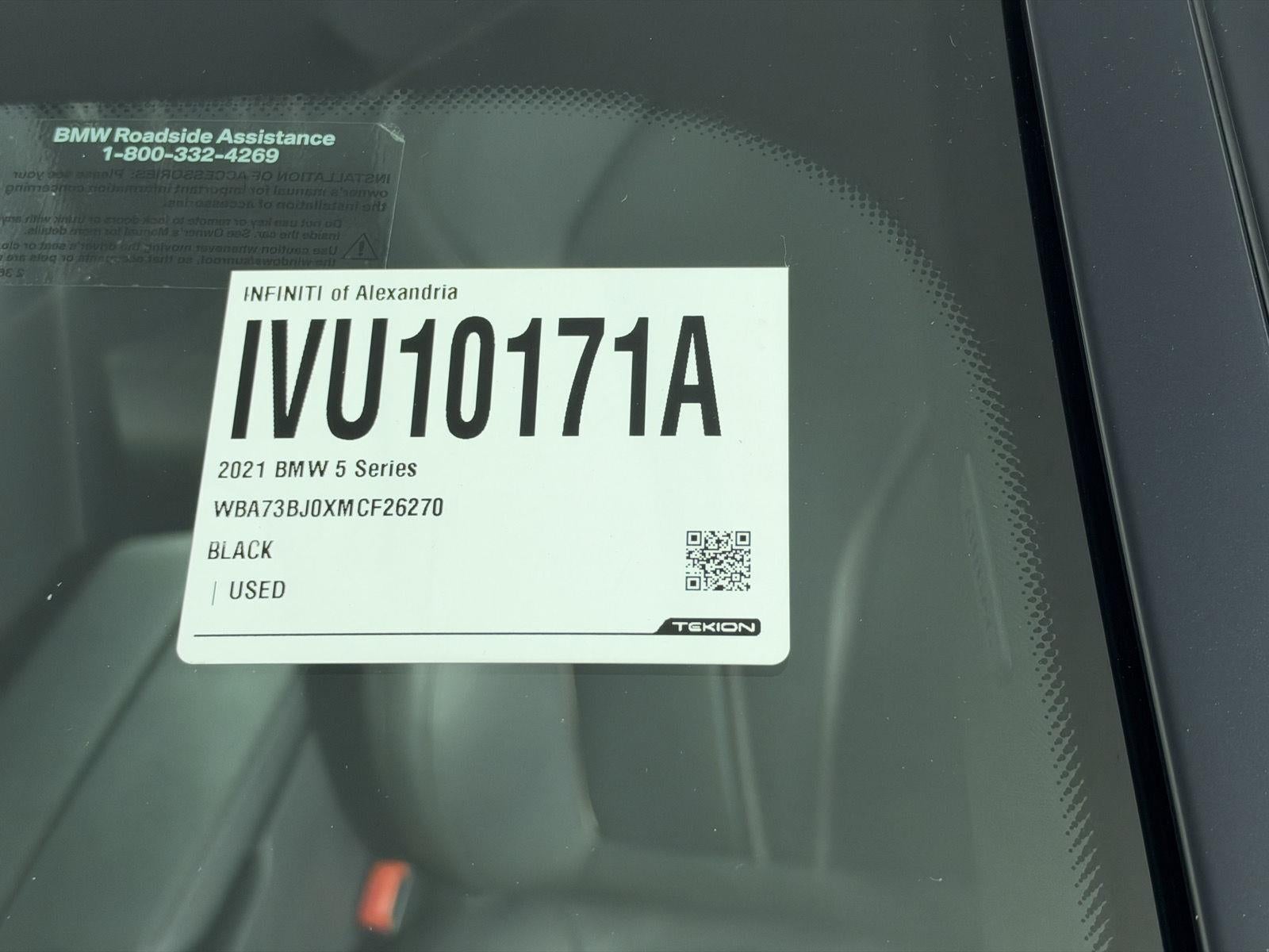 2021 BMW 5 Series 540i xDrive