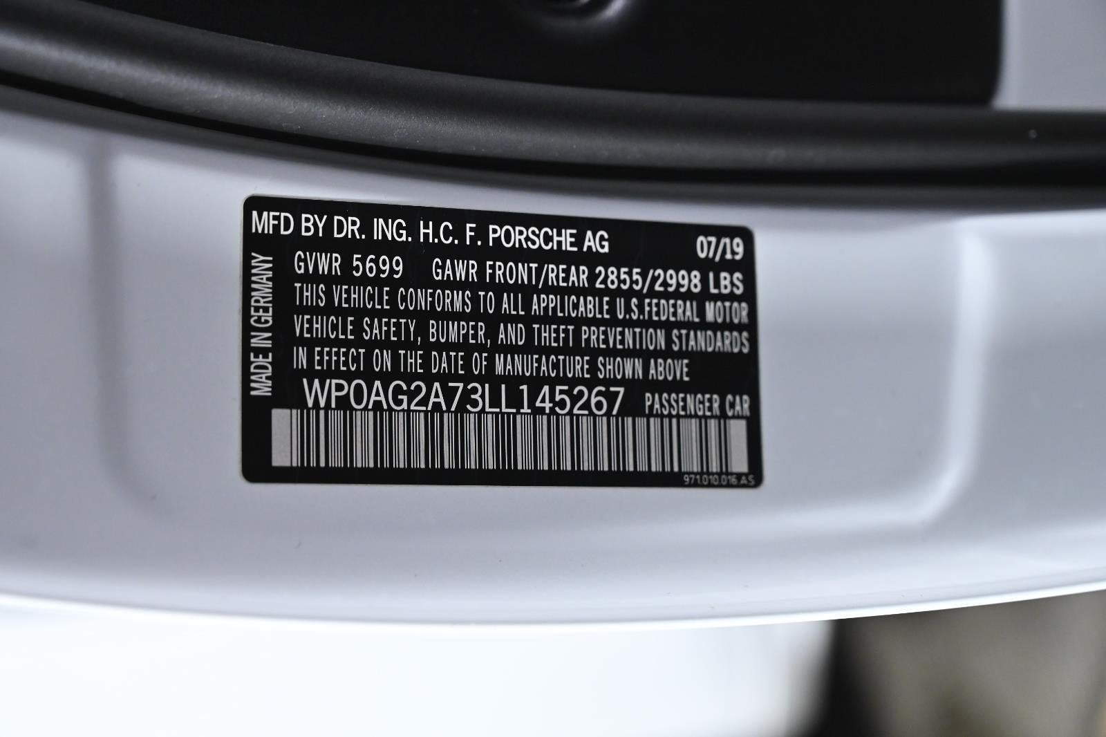 2020 Porsche Panamera GTS