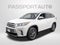 2019 Toyota Highlander SE