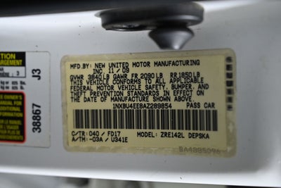 2010 Toyota Corolla Base