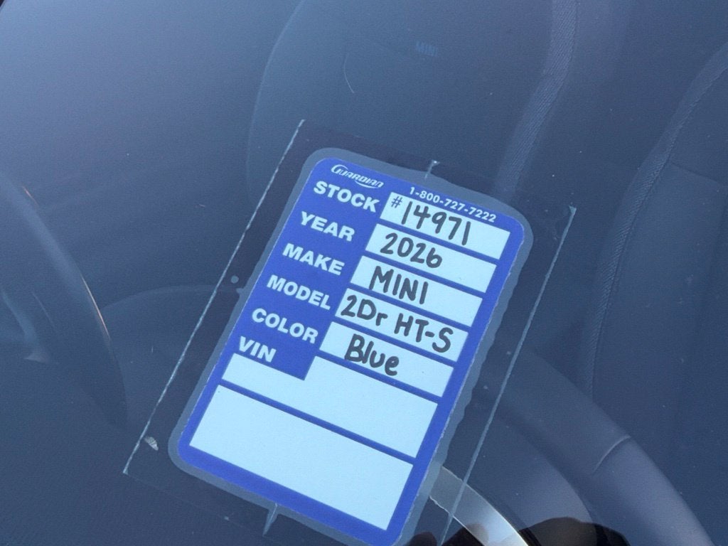 2026 MINI Cooper S Base