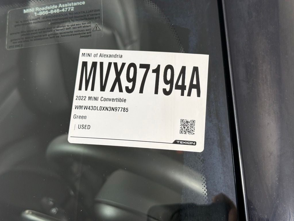 2022 MINI Cooper S Base