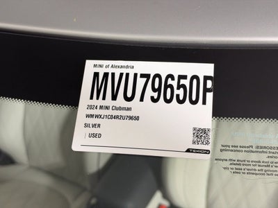 2024 MINI Cooper S Clubman Base