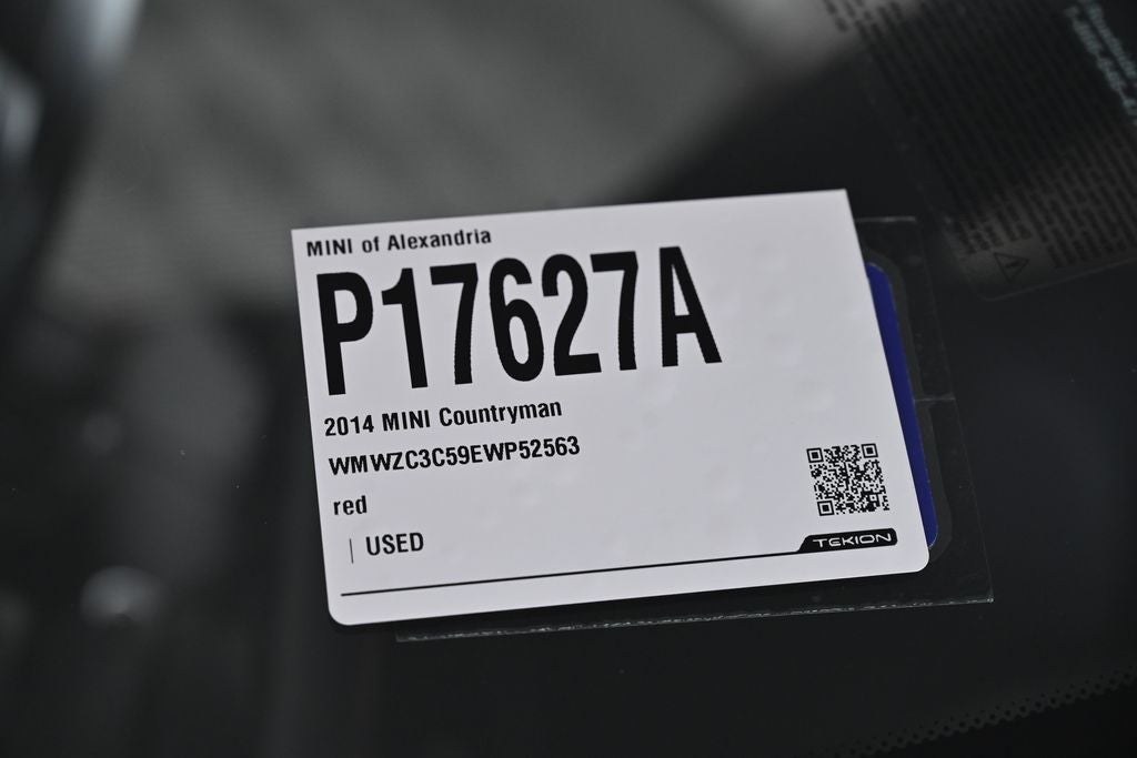 2014 MINI Cooper S Countryman S