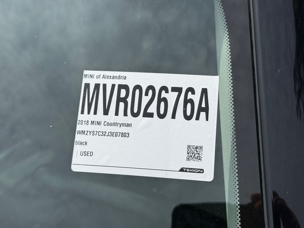 2018 MINI Cooper Countryman Base