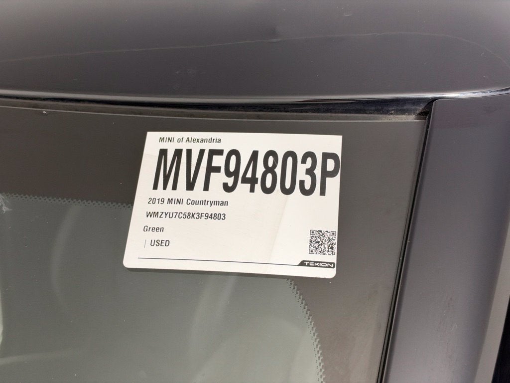 2019 MINI COUNTRYMAN PHEV E Countryman