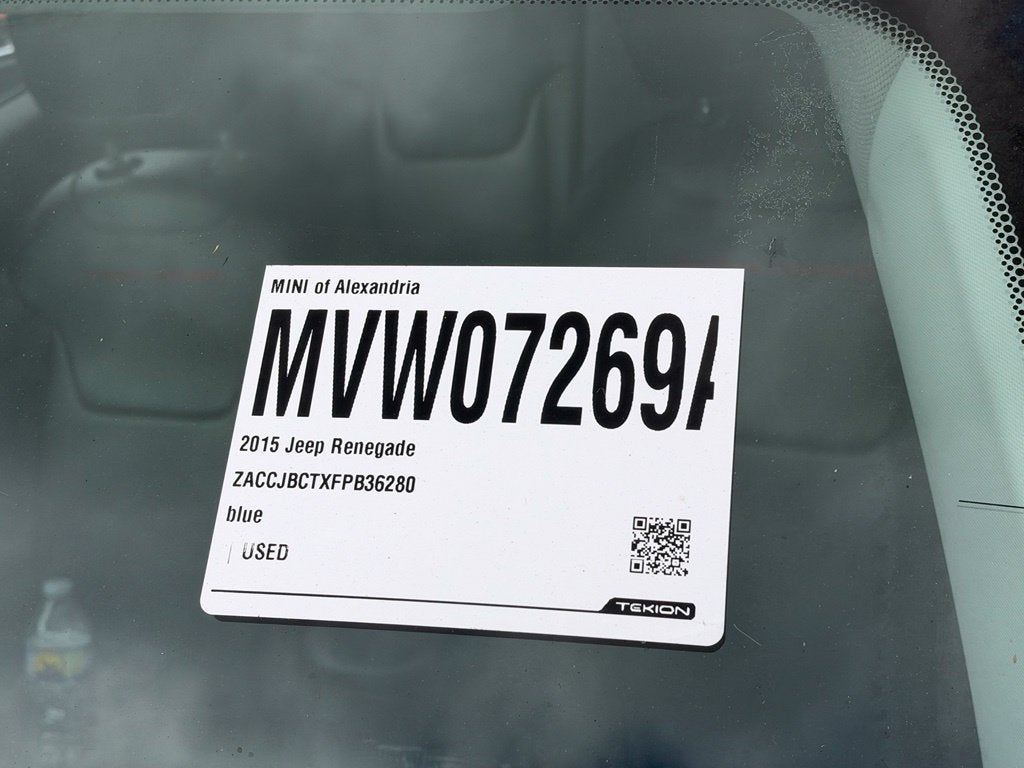 2015 Jeep Renegade Trailhawk
