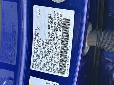 2022 Honda Accord Sport