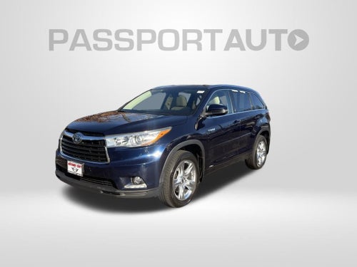 2016 Toyota Highlander Hybrid Limited AWD
