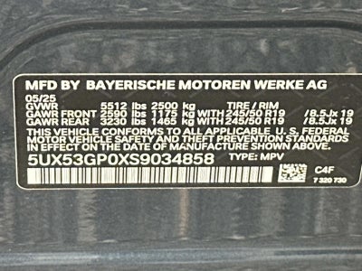 2025 BMW X3 30 xDrive