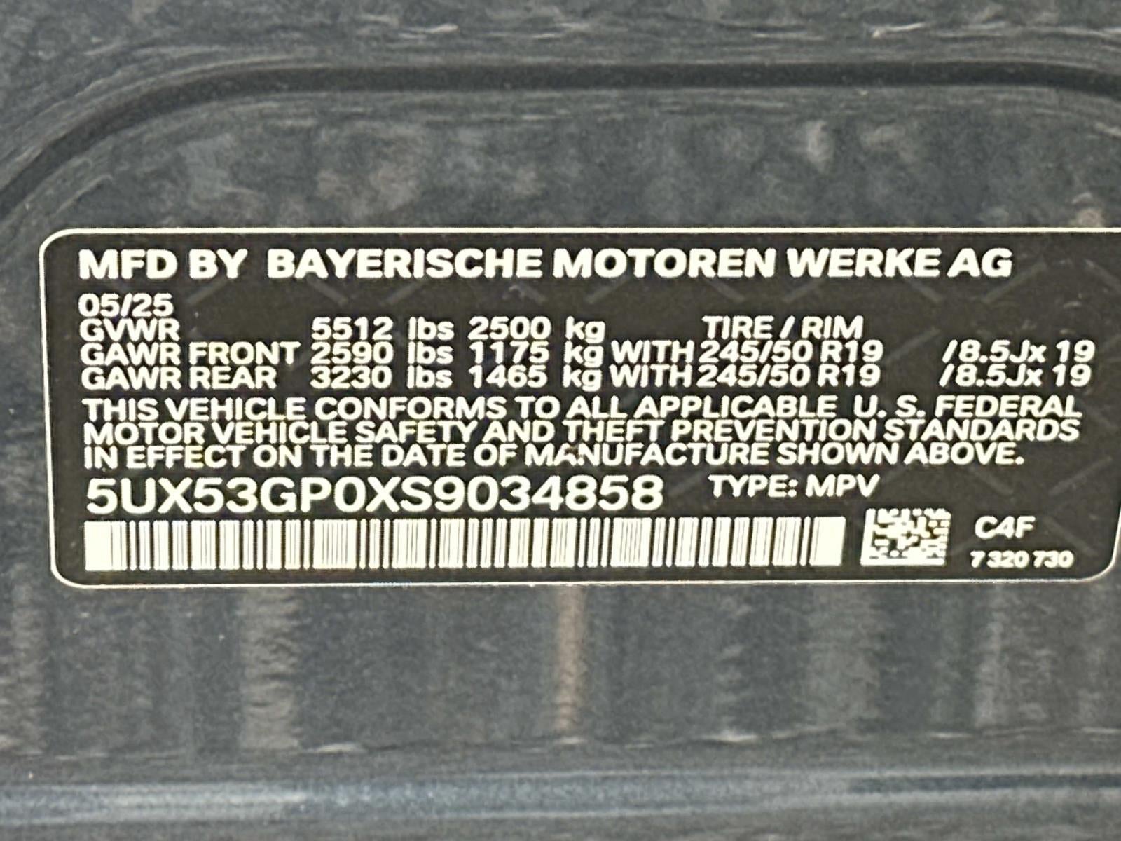 2025 BMW X3 30 xDrive