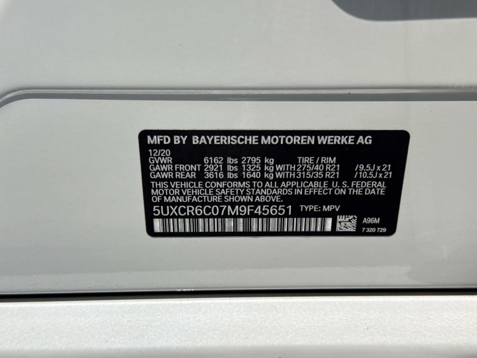 2021 BMW X5 xDrive40i