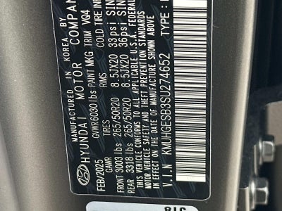2025 Genesis Gv80 2.5T Select