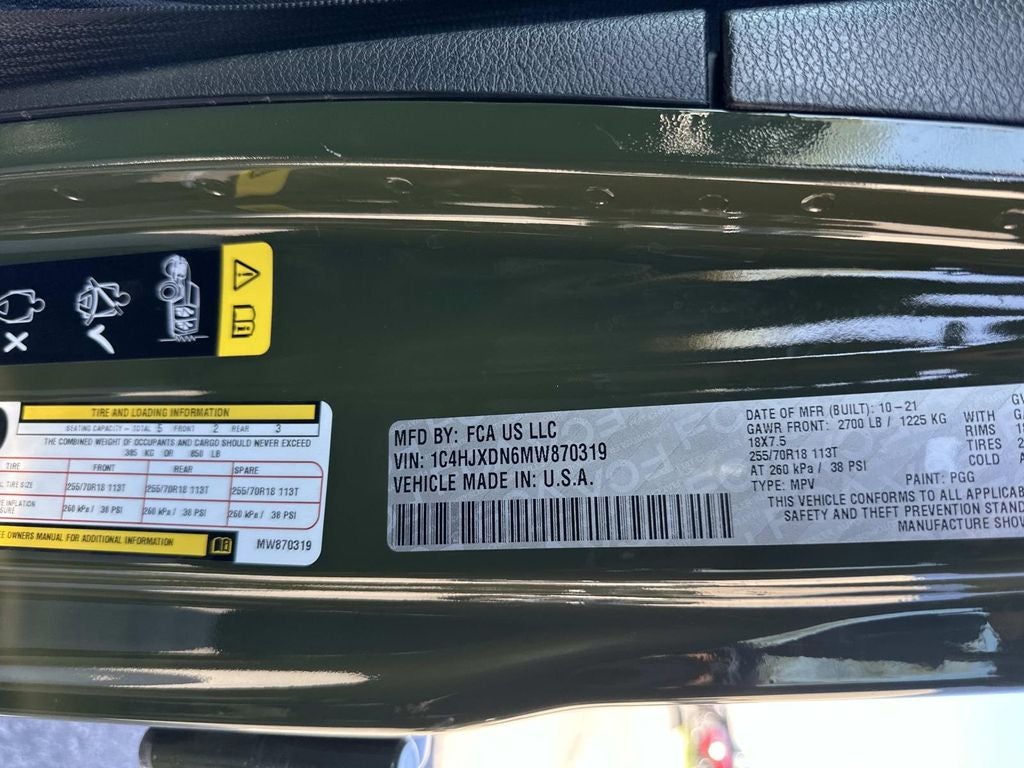 2021 Jeep Wrangler Unlimited Sport Altitude