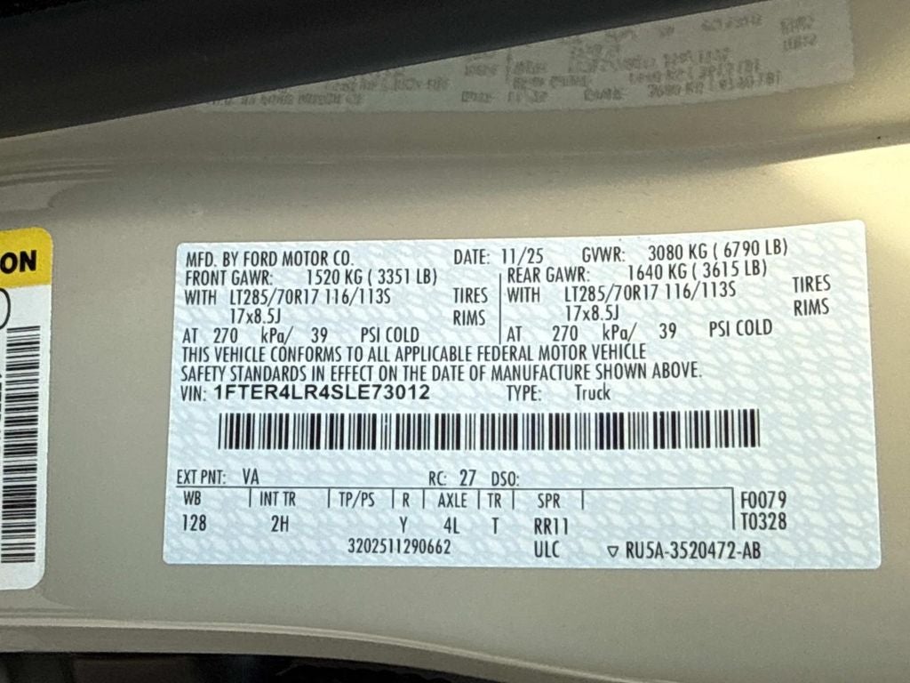 2025 Ford Ranger Raptor