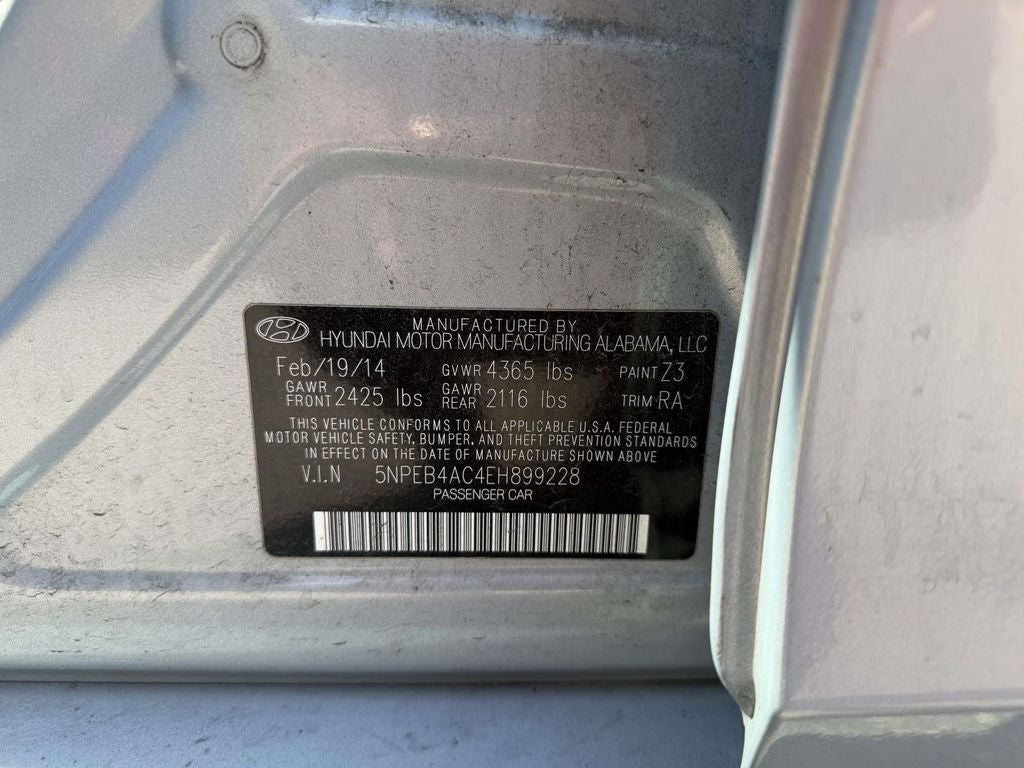 2014 Hyundai Sonata GLS