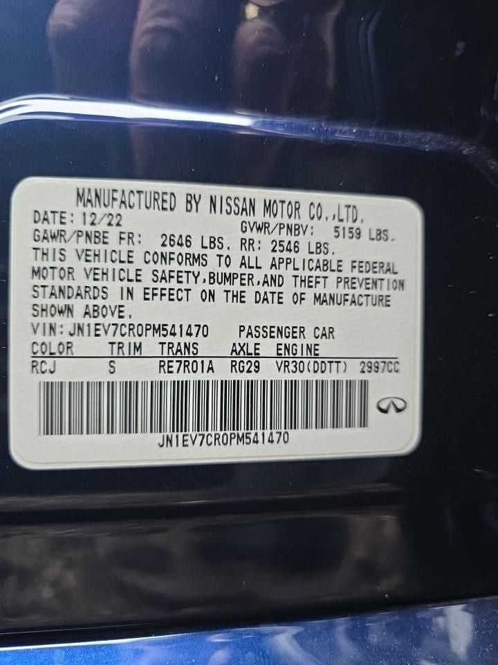 2023 INFINITI Q50 SENSORY