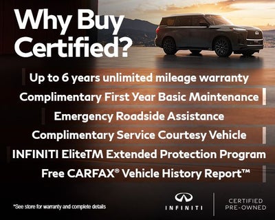 2024 INFINITI QX80 Sensory