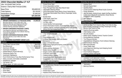 2022 Chevrolet Malibu LT