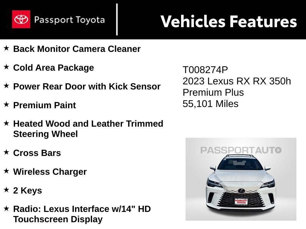 2023 Lexus RX 350h Premium