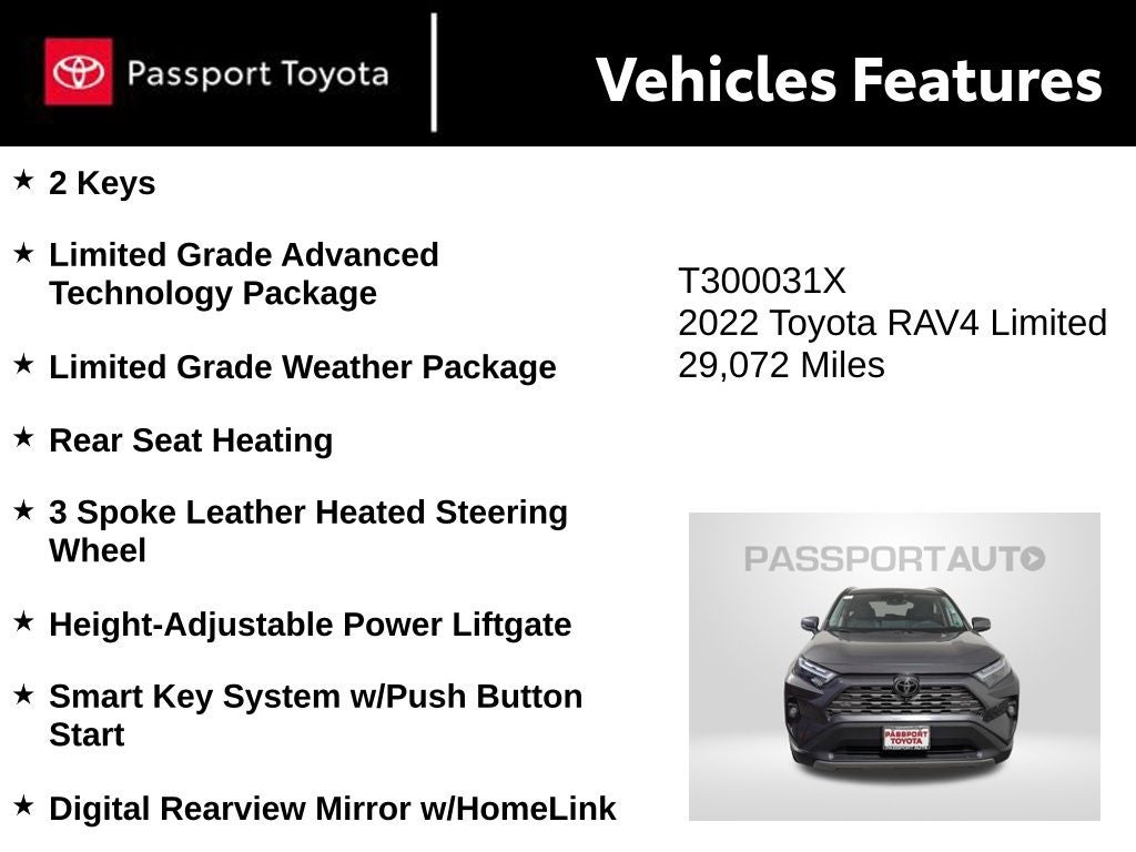 2022 Toyota RAV4 Limited