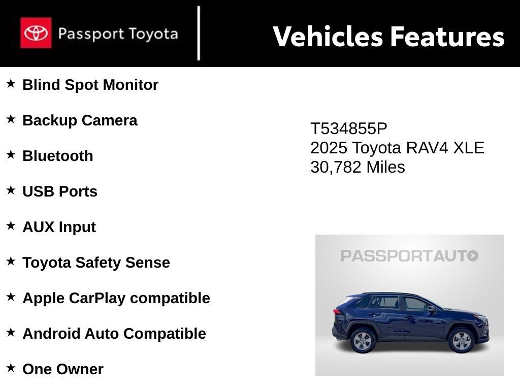 2025 Toyota RAV4 XLE
