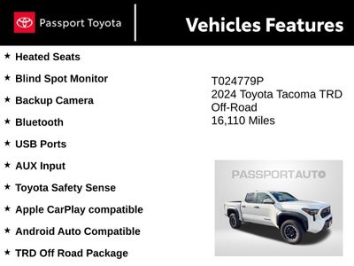 2024 Toyota Tacoma TRD Off-Road