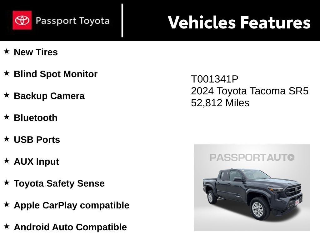 2024 Toyota Tacoma SR5