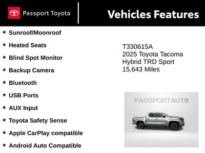 2025 Toyota Tacoma Hybrid TRD Sport