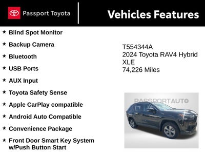 2024 Toyota RAV4 Hybrid XLE