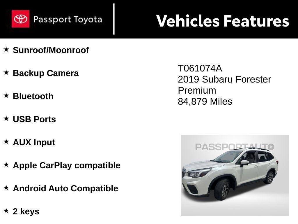 2019 Subaru Forester Premium