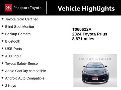 2024 Toyota Prius XLE