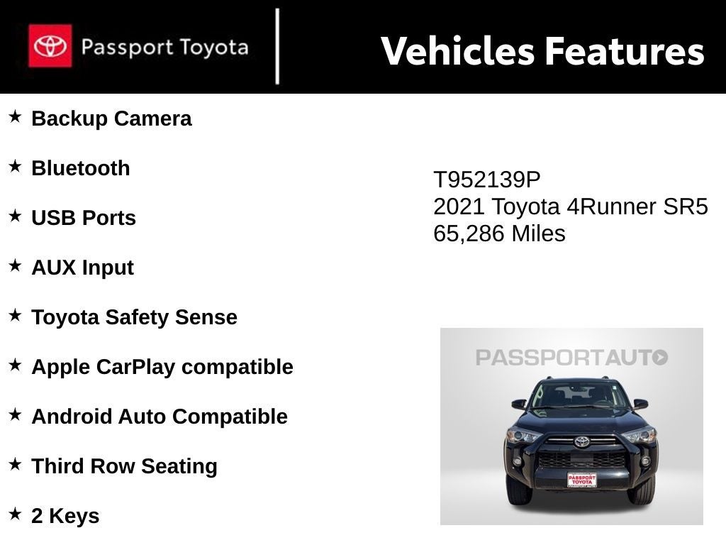 2021 Toyota 4Runner SR5