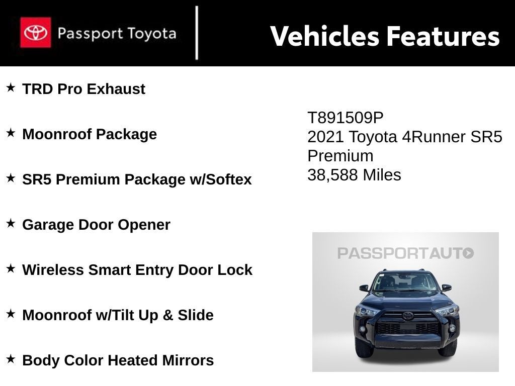 2021 Toyota 4Runner SR5 Premium
