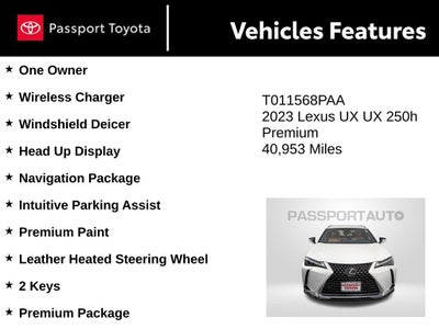 2023 Lexus UX 250h Premium