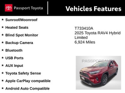 2025 Toyota RAV4 Hybrid Limited