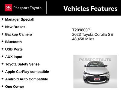 2023 Toyota Corolla Hatchback SE